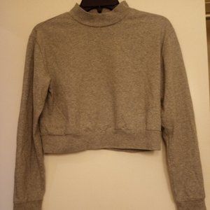 Womens crop winter turtleneck shirt